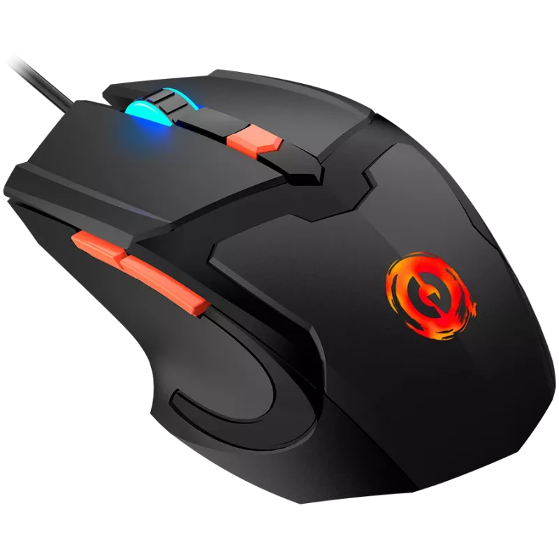 CANYON Rato Vigil GM-2 RGB 6 botões com fio Preto