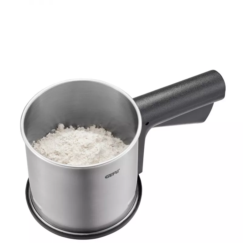 Passador de cozinha GEFU SIVA, plástico e aço inoxidável, redondo, diâmetro 10,5 cm