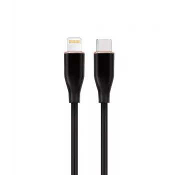 Cabo Lightning GEMBIRD CC-USB2S-CM8PM-1.5M-BK, 1,5 m