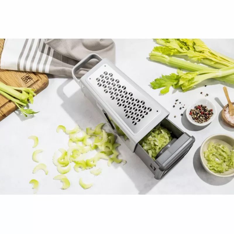 ZWILLING 36610-003-0 Ralador manual/espiralizador ralador de caixa cinzento