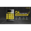 Carregador de pilhas de 4 ranhuras Nitecore Ci4