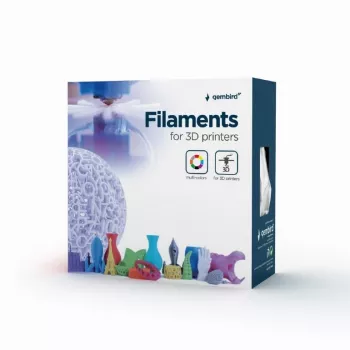 Material de impressão 3D ABS Gembird 3DP-ABS1.75-01-FY amarelo 1 kg