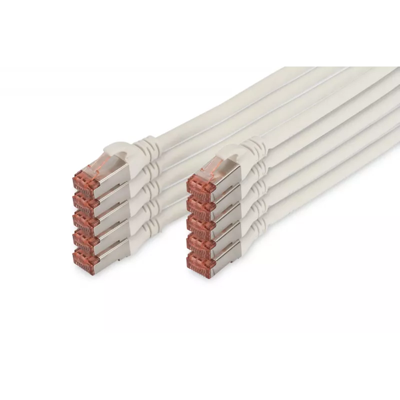 Cabo patch Ethernet Digitus DK-1644-005-WH-10