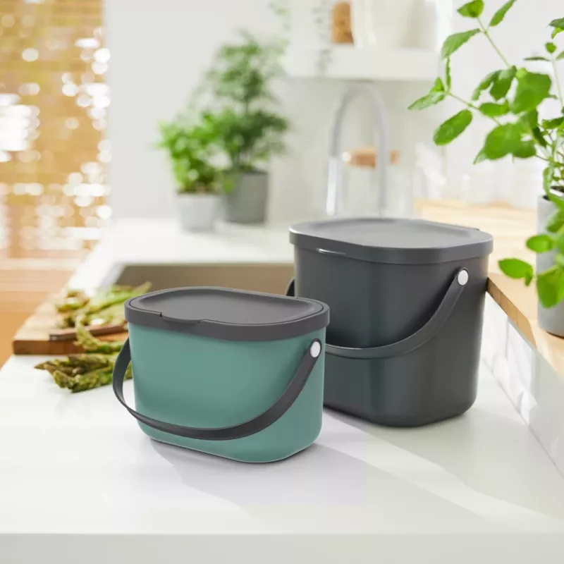 Rotho Albula contentor de separação de resíduos 6 l, antracite