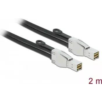 Cabo PCI Express DeLOCK Mini SAS HD SFF-8674 para SFF-8674 2 m