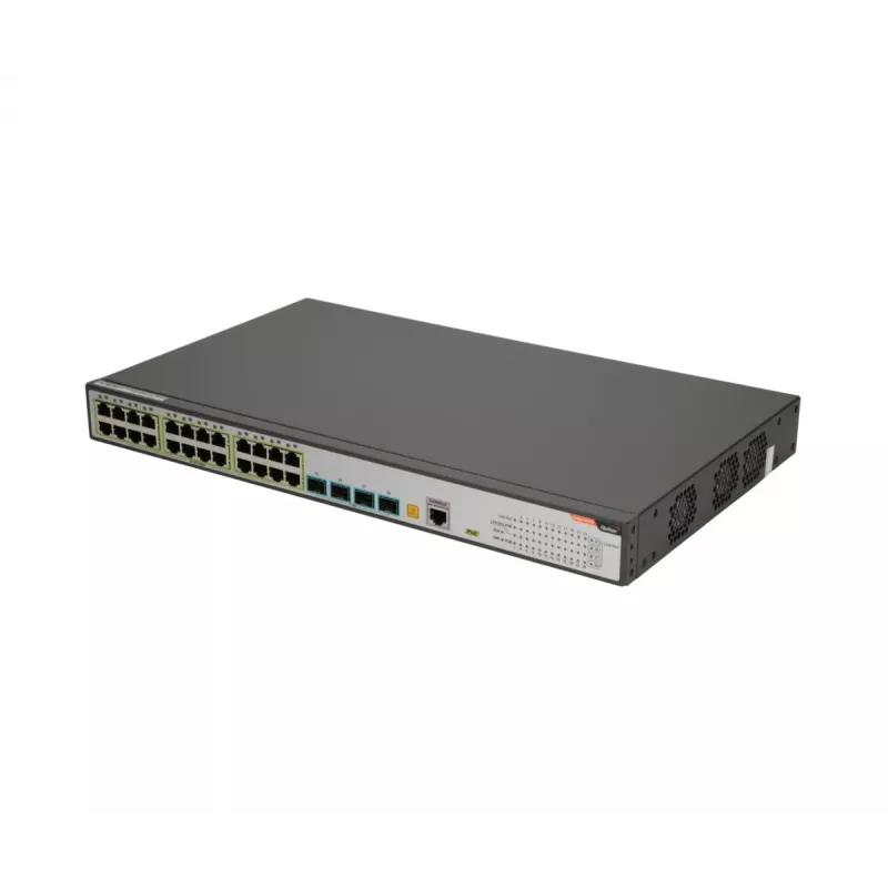 Switch gerido FiberHome S4820-28T-X-PE-AC L2/L3 Gigabit Ethernet 24 portas PoE