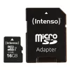Cartão de memória flash Intenso 16GB microSDHC UHS-I Classe 10
