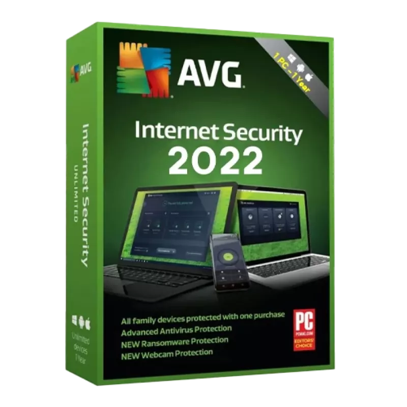 AVG Internet Security | 1 PC | 1 ano (apenas Windows)