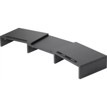SpeaKa Professional SP-9472624 Elevador de monitor para 2 monitores até 32 polegadas, 20 kg, Preto (SP-9472624)