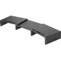 SpeaKa Professional SP-9472624 Elevador de monitor para 2 monitores até 32 polegadas, 20 kg, Preto (SP-9472624)
