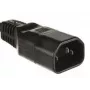 Adaptador de rede Microconnect C14PLUG C14 preto