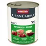 ANIMONDA GranCarno Adult veado e maçã, comida húmida para cães, 800 g