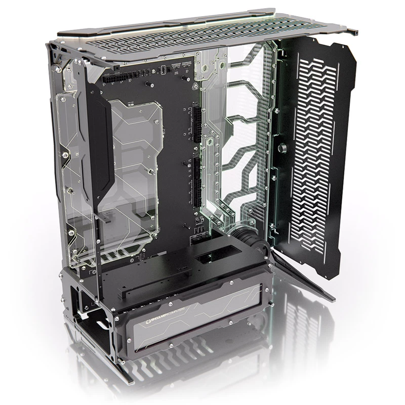 Singularity Computers Spectre Integra-M Mid Tower Elite Dark - preto
