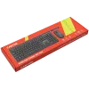 Conjunto de teclado e rato sem fios CANYON CNS-HSETW02-UK/US preto Velvet — conjunto combinado sem fios compacto com recetor USB