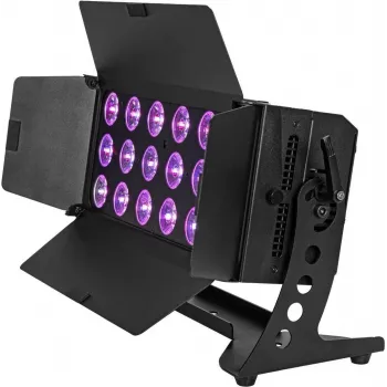 Projetor LED PAR EUROLITE CLS-18 QCL RGB/WW 18×7W – projetor de palco/PAR com RGB e branco quente