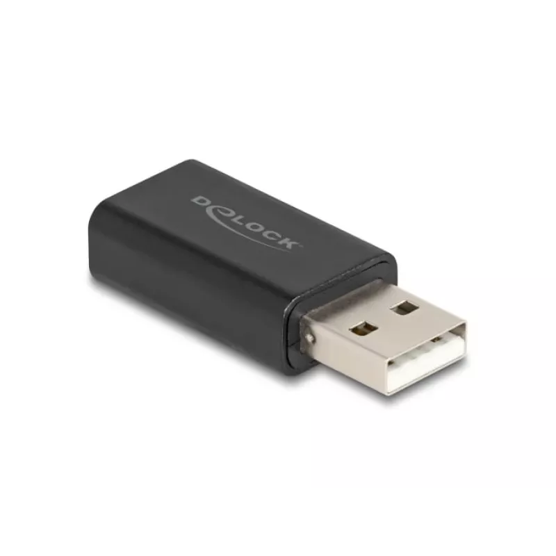 DeLOCK Adaptador de cabo USB 2.0 Type-A 3,5 mm 4 pinos preto 68001