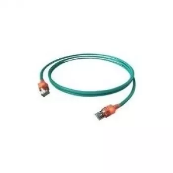 Easylan CS1OAADAD0030 Cabo de rede RJ45, Cabo de rede CAT 6a S/FTP 3 m cinzento com LED 1 unid.