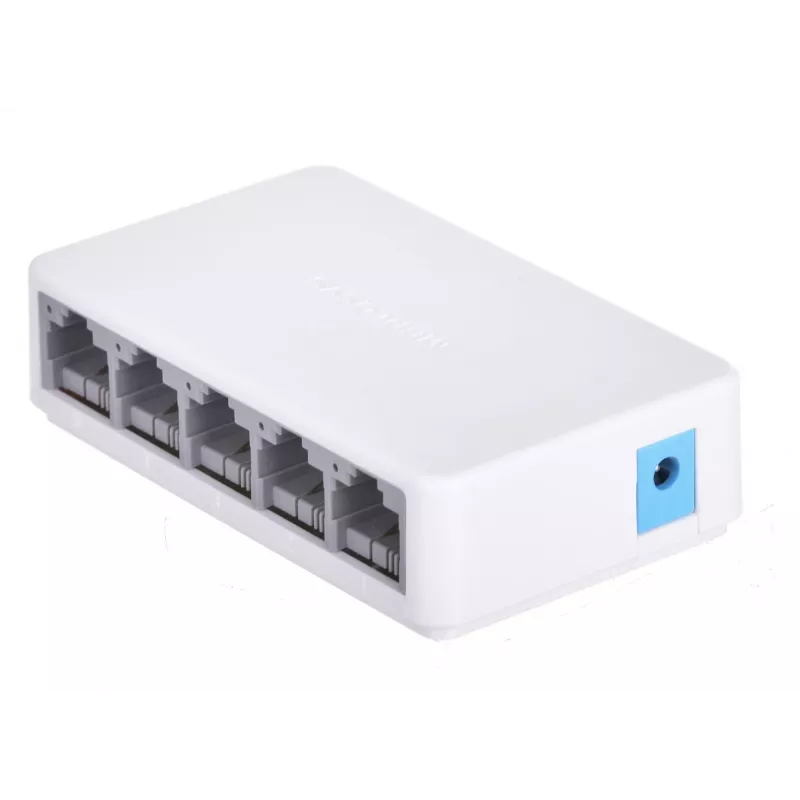 Mercusys switch de secretária 5 portas 10/100Mbps