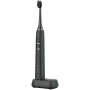 Escova de dentes elétrica sónica AENO Sonic DB6: preto, 5 modos, carregamento sem fios, 46000 rpm, 40 dias sem carregar, IPX7