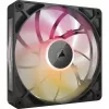 Ventoinha Corsair iCUE LINK RX140 MAX RGB 14 cm preto 300–1600 rpm