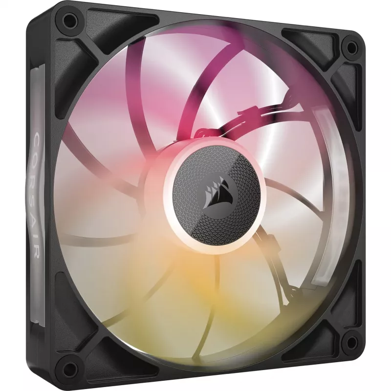 Ventoinha Corsair iCUE LINK RX140 MAX RGB 14 cm preto 300–1600 rpm