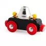Carruagem de comboio de madeira BRIO 33749 com campainha