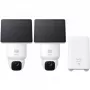 Eufy SoloCam E30 (pack de 2) + Homebase 2 Câmara de vigilância IP Dome Exterior 2048 x 1080 píxeis Parede