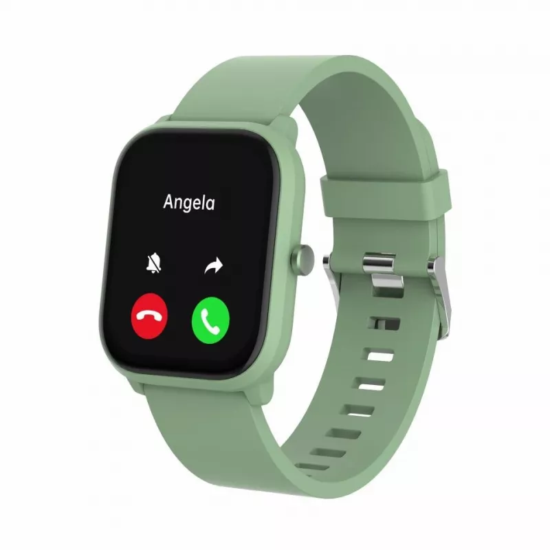 Smartwatch DENVER SWK-120GN com monitorização de fitness e suporte de notificações, verde