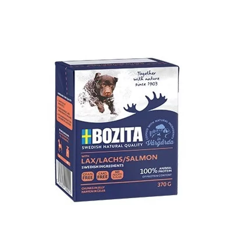 Bozita 00004260 Comida húmida para cães salmão Adult 370 g