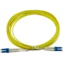 Cabo de fibra ótica BlueOptics EFE080-007.5M-R-BO LC LC/UPC 7,5 m amarelo