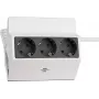 Brennenstuhl 1150070, 3 m, 3 saídas AC, interior, IP20, antracite, branco, 16 A