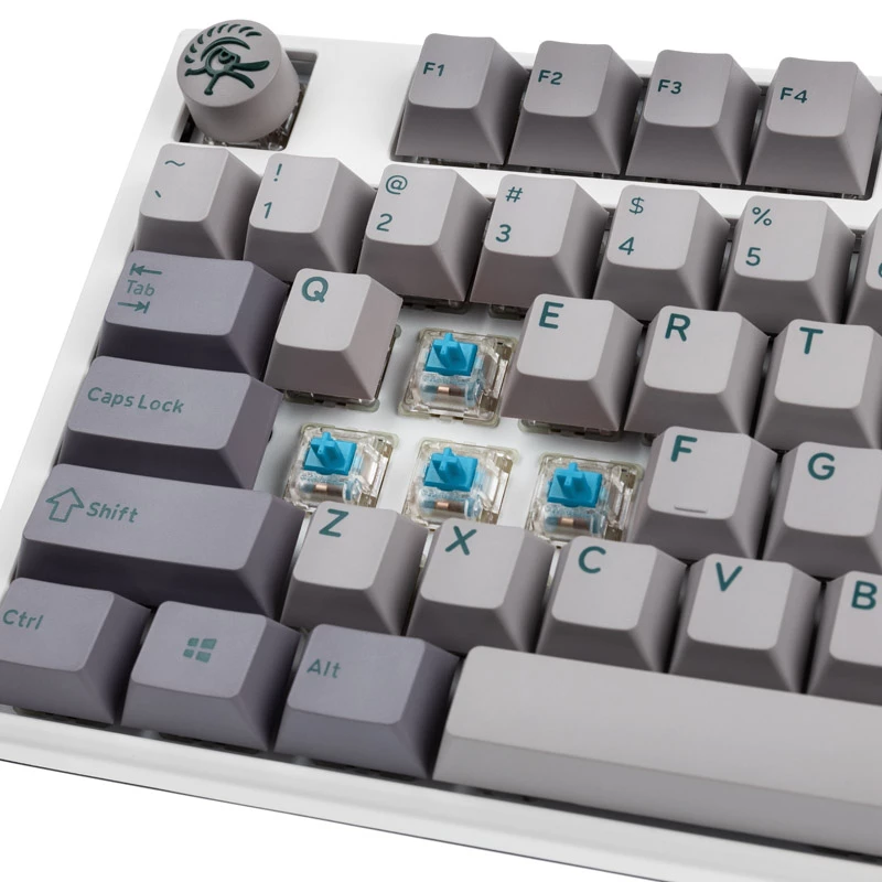 Teclado Ducky One 3 TKL Gaming USB US English prateado