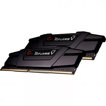 Kit de memória RAM G.Skill Ripjaws V DDR4 32GB (2x16GB) 3600MHz CL18, preto (F4-3600C18D-32GVK)