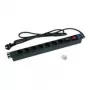 Proteção contra sobretensão Triton RAB-PD-X12-A1 preto 7 tomadas AC 2 m
