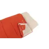 Saco de dormir Outwell Contour Lux retangular para adultos, poliéster, 2200×850 mm, altura máx. do utilizador 190 cm, vermelho