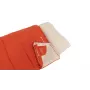 Saco de dormir Outwell Contour Lux retangular para adultos, poliéster, 2200×850 mm, altura máx. do utilizador 190 cm, vermelho