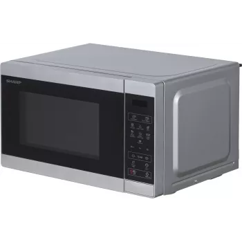 Sharp YC-MS02E-S Micro-ondas prateado micro-ondas solo bancada 20 l 800 W