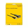 USB 2.0 Type-A para 1 x série RS-232 DB9 4 m DeLOCK 66323