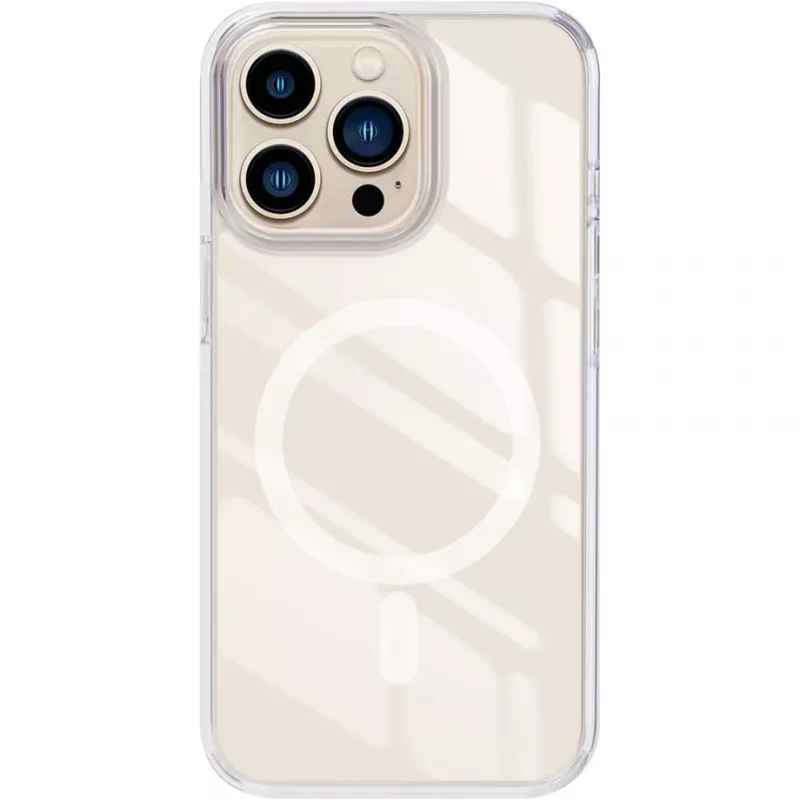 NEVOX StyleShell SHOCKFlex, capa de telemóvel transparente, iPhone 16 Pro Max, compatível com MagSafe