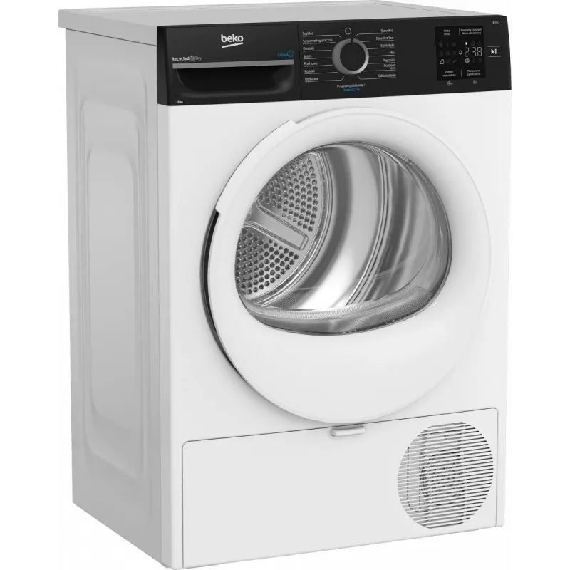 Máquina de secar roupa BEKO BM3T3823WBW modelo slim