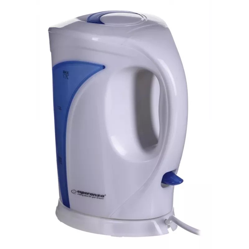 Chaleira Esperanza EKK018B 1,7 L, branco/azul