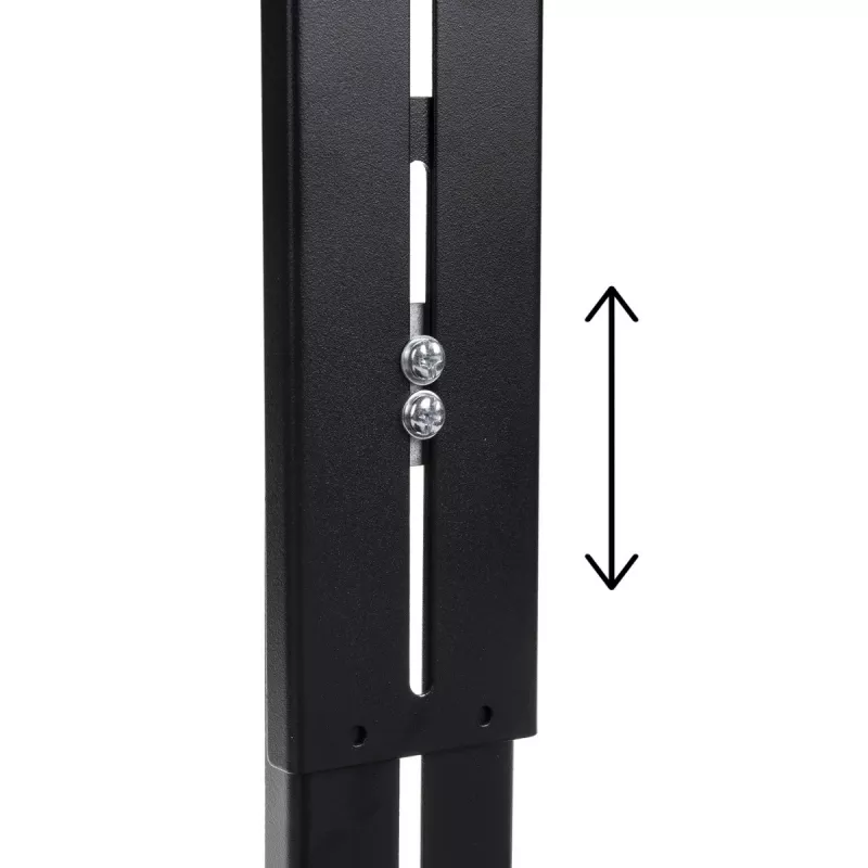 Suporte de parede para TV MACLEAN MC-451 com prateleira e inclinação ajustável, VESA 75x75–200x200 mm, até 20 kg, para ecrãs de 15