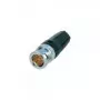 Conector de cabo BNC Neutrik NBNC75BDD6 alumínio – preto (NBNC75BDD6)
