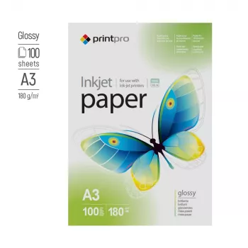 Papel fotográfico ColorWay PrintPro A3 180 g/m² 100 folhas