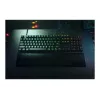 Teclado gaming com fios Razer Huntsman V2 — interruptores óticos roxos táteis, LED RGB