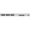 Switch HUAWEI S220-24P4X — 24 x Gigabit (10/100/1000) RJ-45, 4 x SFP+, PoE, 1U cinzento