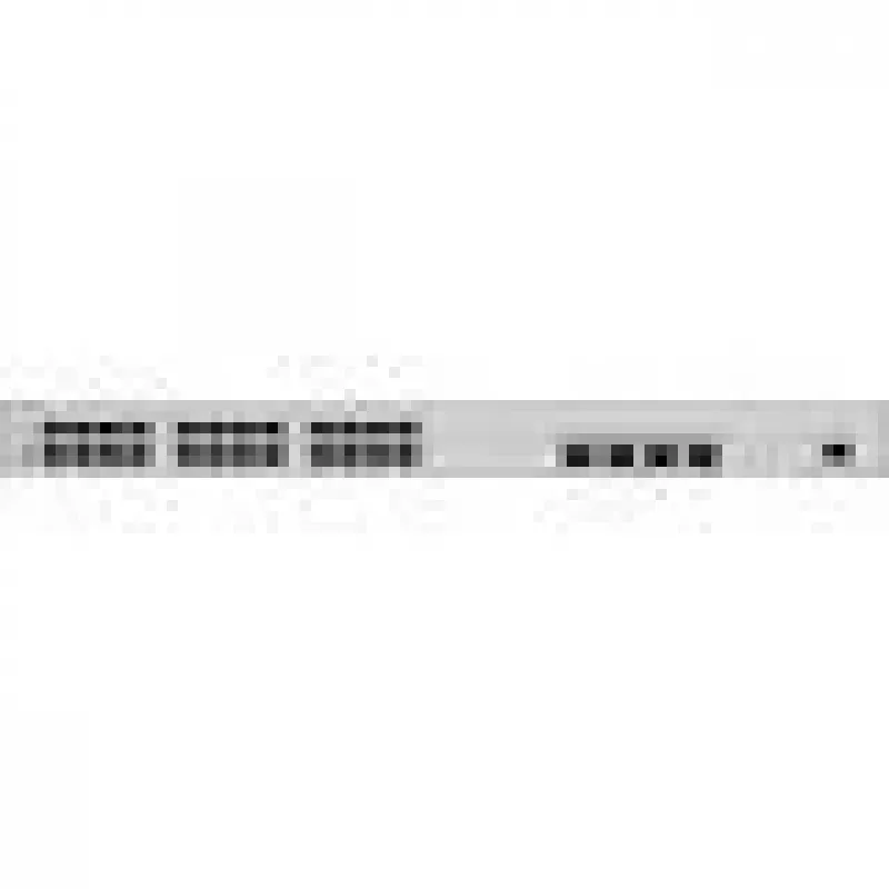 Switch HUAWEI S220-24P4X — 24 x Gigabit (10/100/1000) RJ-45, 4 x SFP+, PoE, 1U cinzento