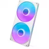 Ventoinha NZXT RF-U28HF-W1 140mm 2000 RPM 98.61 CFM branca