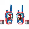 Walkie Talkie Jada Spidey 2,4 GHz conjunto de 2 peças 203222000
