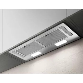 Exaustor de encastrar Elica ERA C IX/A, 520 mm de largura, filtro de gordura em alumínio, caudal máximo de extração 368 m³/h, 3 velocidades